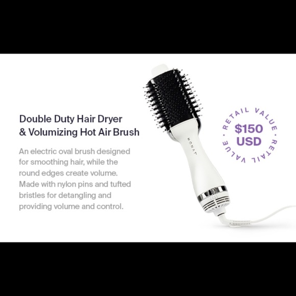 monat heated brush